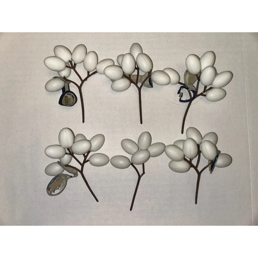 Lot Of Easter Egg Wreath Decor 6 Count